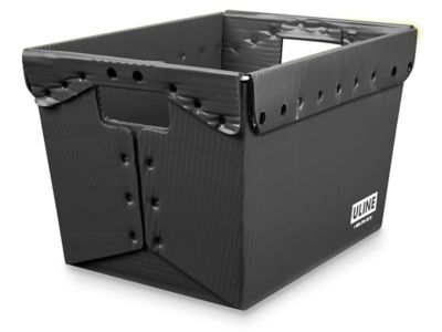 Space Age Totes Bulk Pack - 18 x 13 x 12", Black S-133B-BL