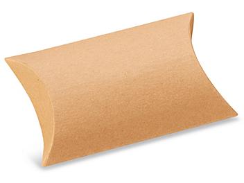 Pillow Boxes - 3 1/2 x 3 x 1", Kraft S-13402K