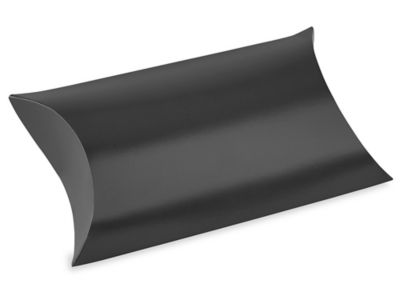 Pillow Boxes - 7 x 5 1/2 x 2", Black S-13403BL