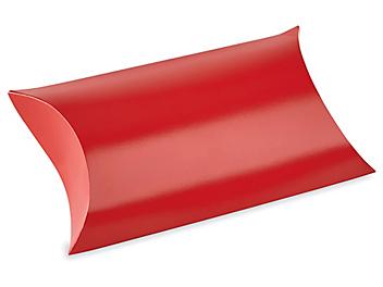 Pillow Boxes - 7 x 5 1/2 x 2", Red S-13403R