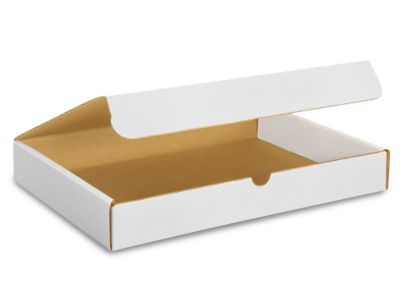 14 x 10 x 2" White Literature Mailers S-13408