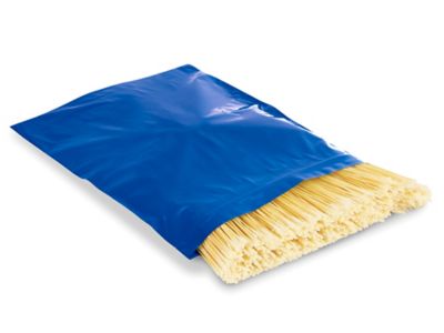 12 x 15" 2 Mil Colored Reclosable Bags - Blue S-13428BLU