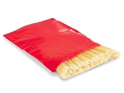 12 x 15" 2 Mil Colored Reclosable Bags - Red S-13428R