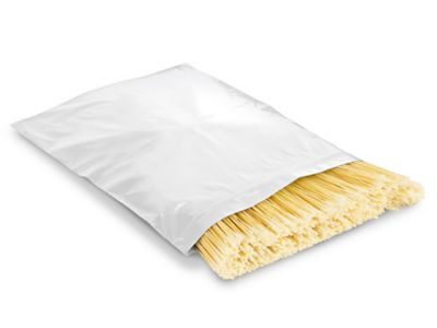 12 x 15" 2 Mil Colored Reclosable Bags - White S-13428W