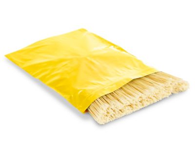 12 x 15" 2 Mil Colored Reclosable Bags - Yellow S-13428Y