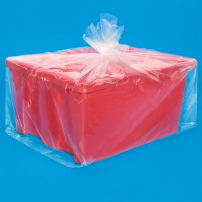 32 x 28 x 48" 3 Mil Gusseted Poly Bags S-13454