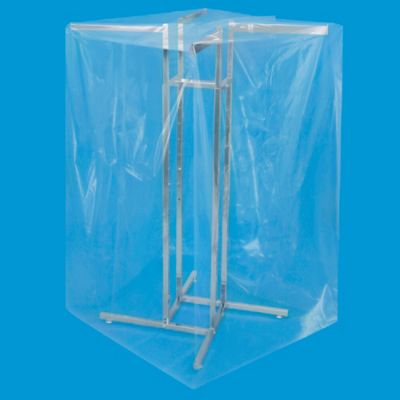 38 x 36 x 70" 3 Mil Gusseted Poly Bags S-13456