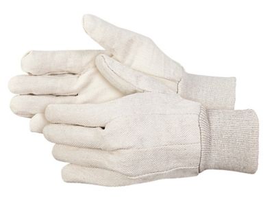 Guantes de Tela de Algodón - Sin Forro, Blancos, para Hombres S-812M-W -  Uline