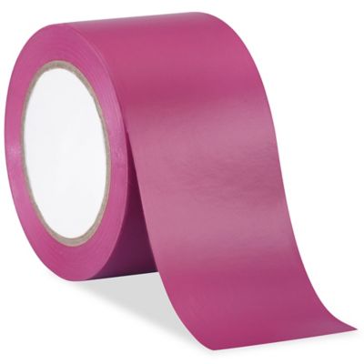 ULINE Industrial Vinyl Safety Tape - 3 x 36 yds, Purple - 3 Rolls - S-13513