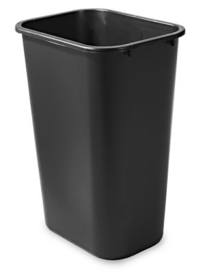 Rubbermaid&reg; Office Trash Can - 10 Gallon, Black S-13527BL