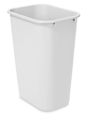 Rubbermaid® Office Trash Can 10 Gallon, White S13527W Uline
