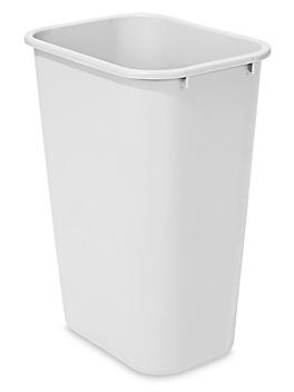 Rubbermaid&reg; Office Trash Can - 10 Gallon, White S-13527W