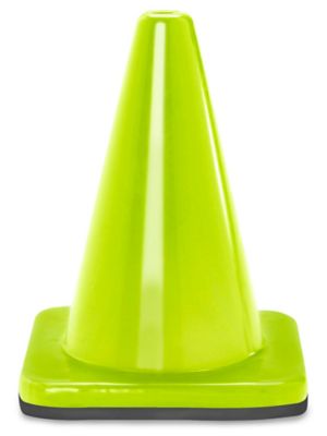 Traffic Cones - 12", Lime S-13529LIME
