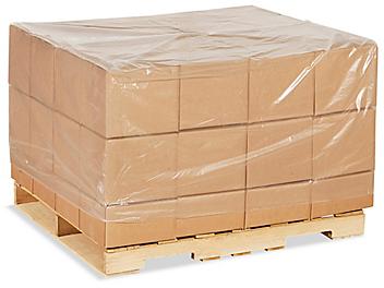 48 x 42 x 48" 1 Mil Clear Pallet Covers S-13538