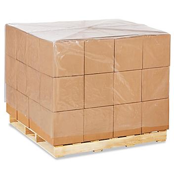 54 x 52 x 60" 1 Mil Clear Pallet Covers S-13542