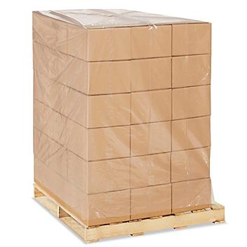 42 x 42 x 72" 2 Mil Clear Pallet Covers S-13543