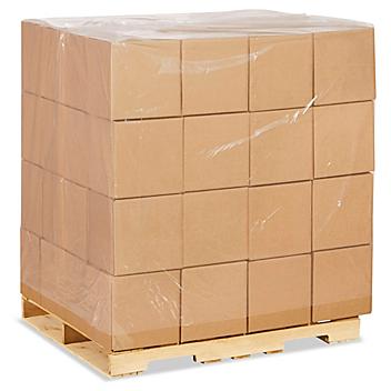 48 x 48 x 72" 2 Mil Clear Pallet Covers S-13546
