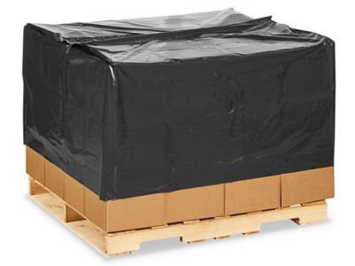 48 x 42 x 48" 2 Mil Black Pallet Covers S-13558