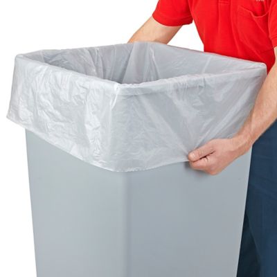  Uline Economy Coreless Trash Liners - .55 Mil, 40-45 Gallon