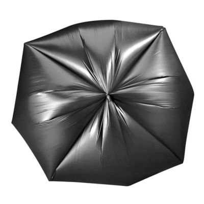 Uline Industrial Trash Liners - 12-16 Gallon, 1.5 Mil, Black S