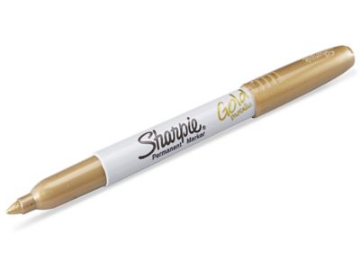 Sharpie® Metallic Fine Tip Markers - Gold S-13628GOLD - Uline