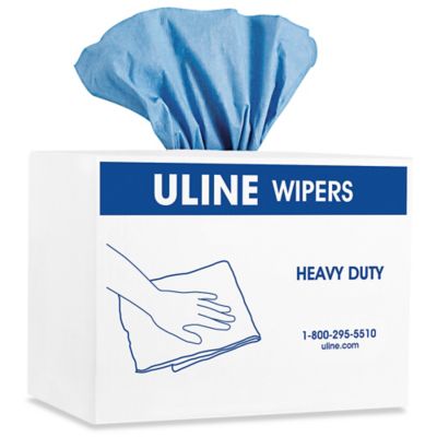 Uline Heavy Duty Wipers - Dispenser Box S-13630
