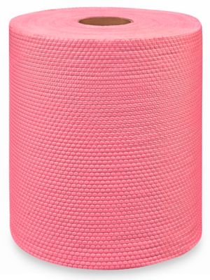 Heavy Duty Jumbo Roll Towel Red