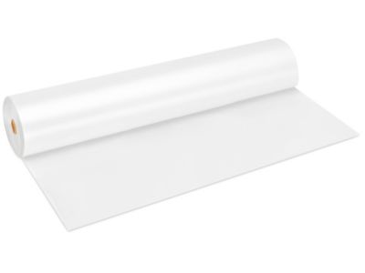 Clear poly sheeting 2 mil 20 x 200 s 13635 uline