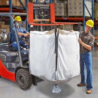 Bulk Bags - Duffle Top, Spout Bottom, 35 x 35 x 40" S-13642