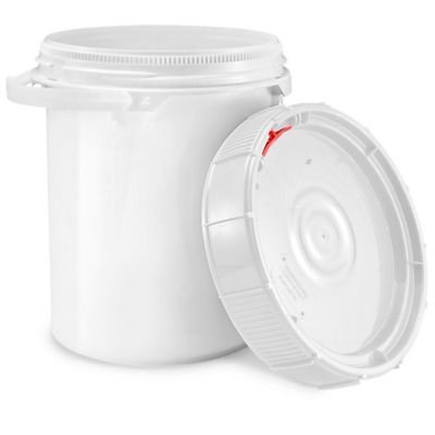 Screw Top Pail with Lid - 5 Gallon S-13652 - Uline