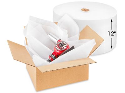 Uline Rollo de Espuma para Envío por Paquetería - 1/4", 12" x 150', Perforated S-13653P