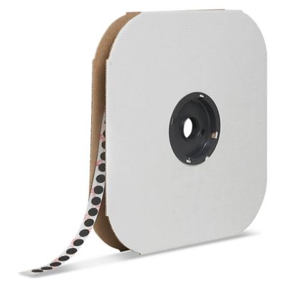 Velcro&reg; Brand Tape Dots - Hook, Black, 3/8" S-13655