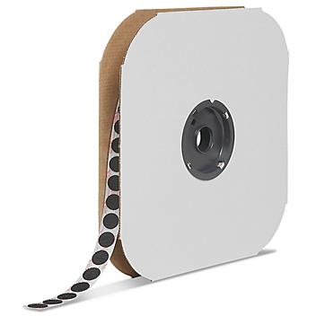Velcro&reg; Brand Tape Dots - Hook, Black, 5/8" S-13659