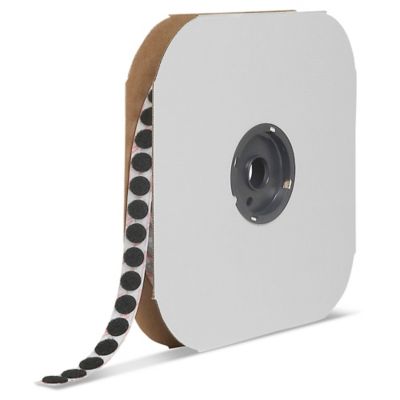 Velcro&reg; Brand Tape Dots - Loop, Black, 5/8" S-13660