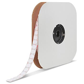 Velcro&reg; Brand Tape Dots - Loop, White, 5/8" S-13662
