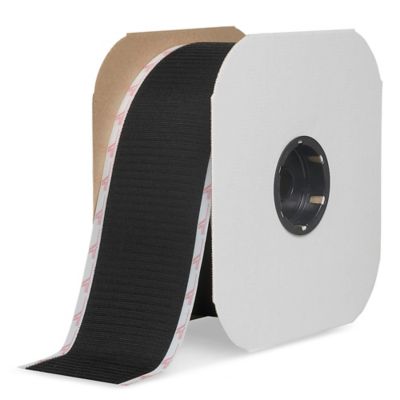 Velcro® Brand Tape Strips - Hook, Black, 4 x 75