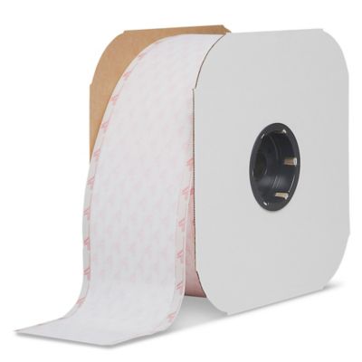 Velcro&reg; Brand Tape Strips - Hook, White, 4" x 75' S-13669
