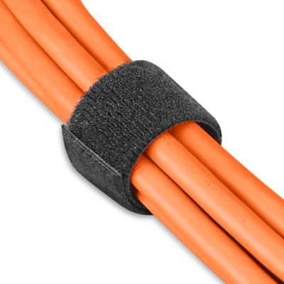 Velcro&reg; Brand Self-Grip Straps - 1" x 75', Black S-13672BL
