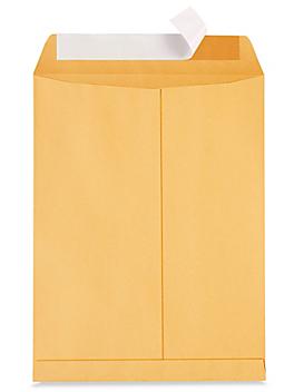 Self-Seal Envelopes - Kraft, 9 1/2 x 12 1/2" S-13685