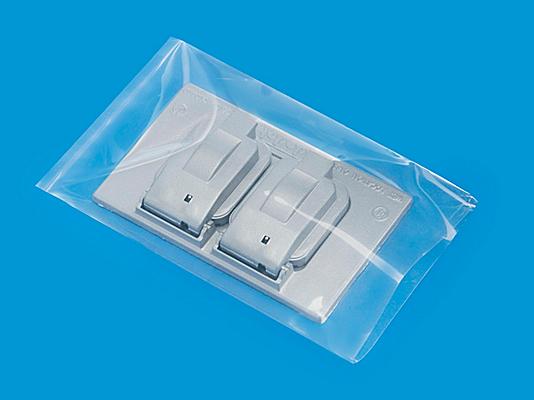 200 CLEAR 4 x 6 POLY BAGS LAY FLAT OPEN TOP PLASTIC PACKING ULINE BEST 1 MIL 