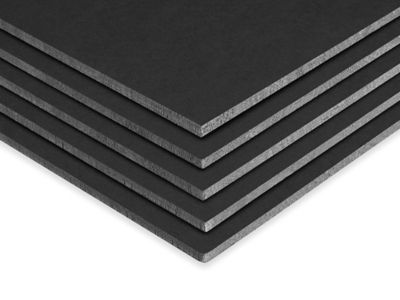 Foam Core Board - 48 x 96 , Black, 1/2 thick