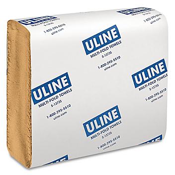Uline Kraft Multi-Fold Towels S-13735