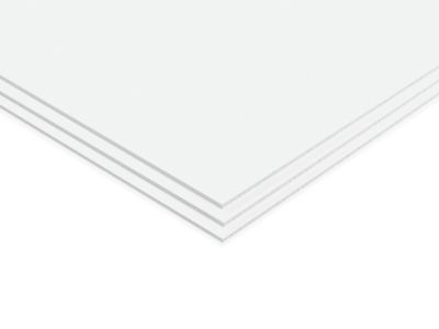 Foam Core Board - 36 x 48, White, 3/16 Thick - ULINE - Carton of 25 - S-15813