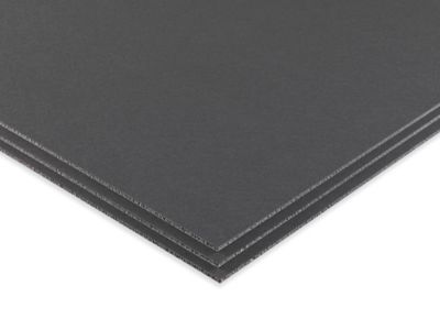 Foam Core Board - 32 x 40, Black, 3/16 Thick - ULINE - Carton of 25 - S-12859