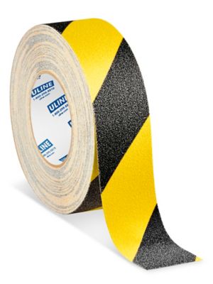 Cinta adhesiva amarilla y negra antiderrapante 50 mm x 18 metros Truper  CIA-218P / 101449, Materiales De Construcción