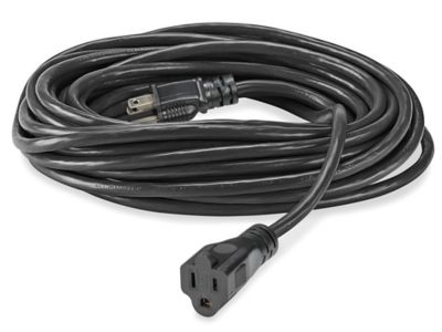 All Purpose Extension Cord - 50', Black S-13797BL