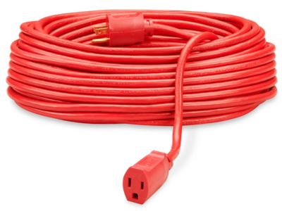 All Purpose Extension Cord - 100', Red S-13798