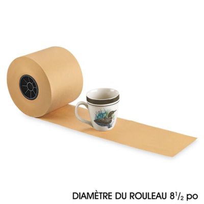 30 lb Kraft Paper Roll - 6" x 1,200' S-13805