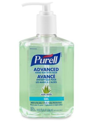 Purell® Hand Sanitizer 236 mL, Aloe S13809ALOE Uline