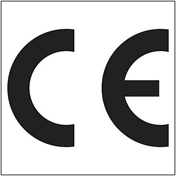 "CE" Regulated Label - 1 x 1"